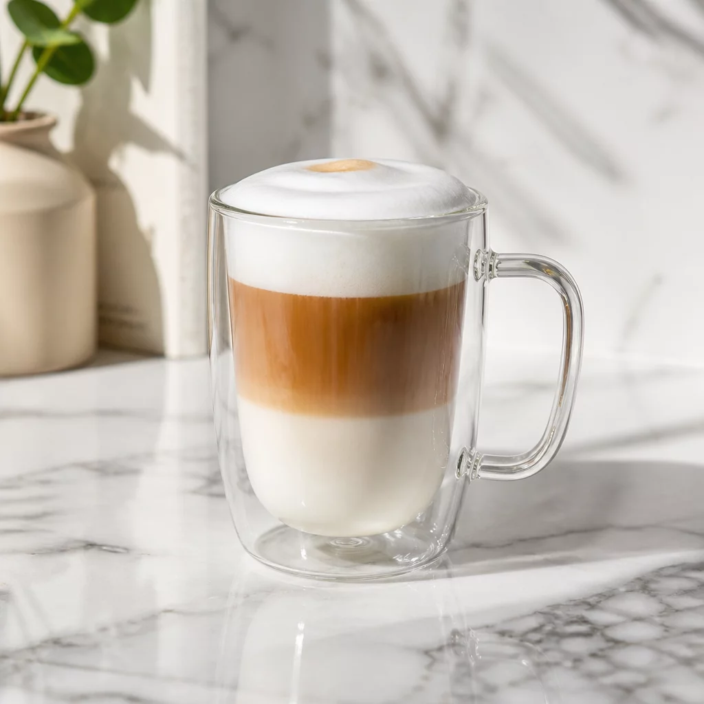 Double Wall Glass Mug 300ml