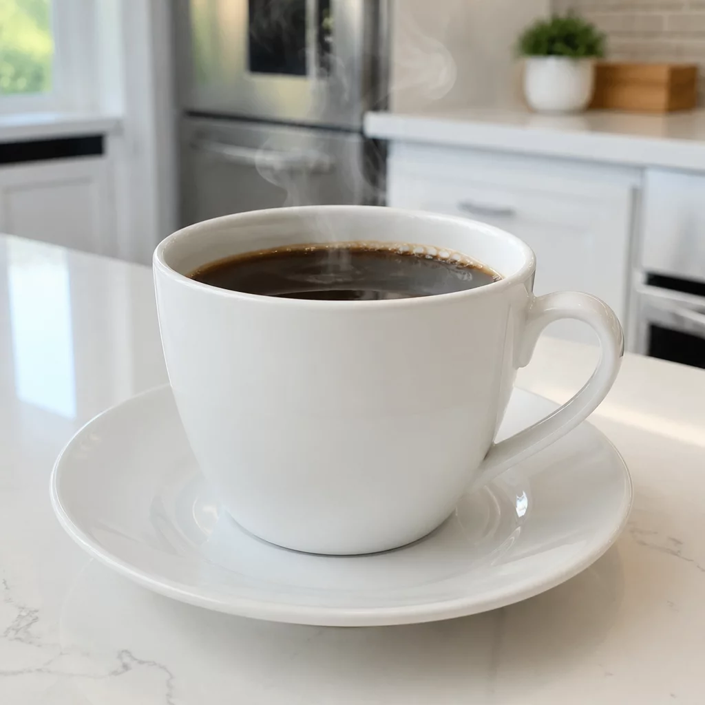 White Porcelain Coffee Cup 400ml